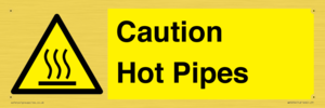 Caution Hot Pipes